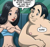 Adult comics. Gross! You could have at least shot your cum somewhery else.