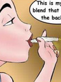 Sex toons. Guy with a girl relaxed and - Picture 2