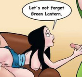 Cartoon porn. Toon girl doing blowjob.