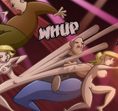 Adult cartoons. Rico fucked a woman, and CUM in her mouth.