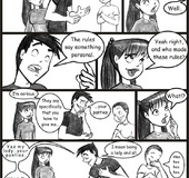 Free porn comics. Oh God! Noreen! You're really digging deep in there!