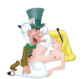 Adult comic cartoons. She is fucked by different cocks!