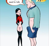 Cartoonsex. Incredible fuck with Incredibles!