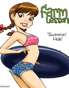 Adult comic toons. Rita Mae is so horny little girl!