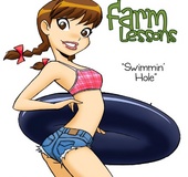 Adult comic toons. Rita Mae is so horny little girl!