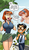 Adult comic toons. One morning when Wong was walking to school with his