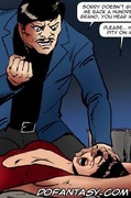 Bondage comics. Cruel perverts torture young cheerleaders!