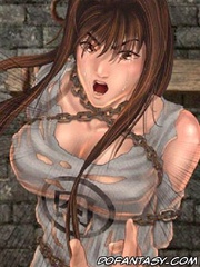 Bondage toons. Chinese perverts fuck defenseless girl in the basement!