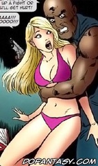 Bondage comics. Take my cock little slave! Or I'll make it very painful!