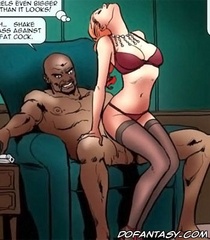 Bondage comics. Take my cock little slave! Or I'll make it very painful!