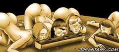 Bondage cartoons. Please...I can't take it anymore...please let me go!