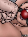 Slave girl comics. Mama's retarded boy - Picture 6