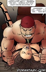 Submission art. Squeeze daddy's cock dry! Scream out how much you're enjoying it!