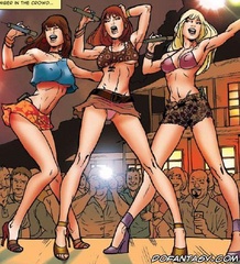 Bdsm cartoons. Somalian pirates humiliate and fuck captured three pop star girls!