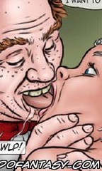 Slave comics. Two slave girls satisfies all his deviant sexual desires!