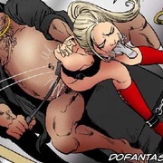 Bdsm art. God, let him cum so this will be over soon!