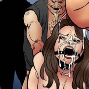 Bdsm art toons. A group of perverts humiliate cheerleaders in their lair!