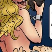 Bdsm comics. Blonde slave gir asked to lick her Master's footwear!
