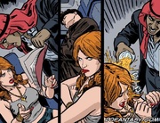Humiliation comics. Two slave girl get gag balls in their mouthes!