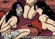 Bdsm art toons. Western girls are just fuck holes in harem!