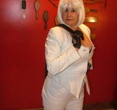 Exposed cum whores whipped with riding crops