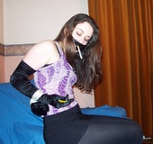 Horny slut girls learning the joy of bondage