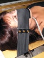 Handcuffed leashed girls are ready to - Picture 5