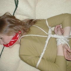 Student girls with tied tits sucking good - Unique Bondage - Pic 4