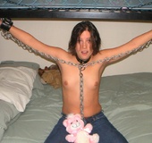 Leashed up wet and ready