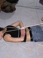 Sluts hogtied with supreme ropework and - Picture 12