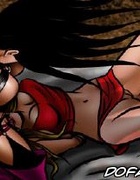 Sado comic. Show respect your Mistress, slave!