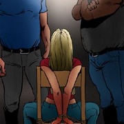 Slave girl comics. You've got it all over your face, messy girl!