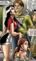 Bondage toons. A new victim of sexual games.