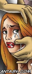 Slave cartoons. Like a cheap  whore. What are going to say? -thank you master.