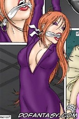 Sado cartoons. This is our new slave for tonight, Captain!
