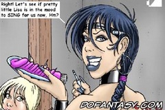 Submission art. Right let's see if pretty little Lisa is in the mood to sing for us now. Hm?