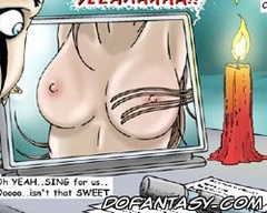 Torture drawings. Oh yeah.. sing for us.. isn't that sweet!