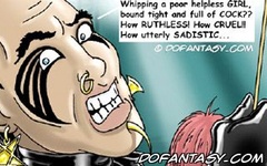 Adult bondage comics. Whipping a por helpless girl, bound tight and full of cock???