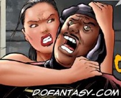 Slave girl comics. The girl who fucks and held captive a month ran away, but how long ...?