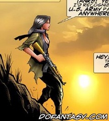 Slave girl comics. The girl who fucks and held captive a month ran away, but how long ...?