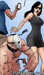 Sado comic. Oh fuck! It's like someone shoved a los up my guts!