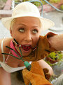 Hot old chick gardening gets disgraced - Picture 2