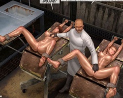 Two lovely agents captured by mad - BDSM Art Collection - Pic 1