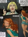 Poor redhead beauty gets captured by and - Picture 1