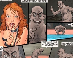 Innocent slave babes tried to escape - BDSM Art Collection - Pic 1