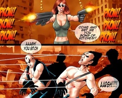 Busty redhead stunner gets captured by - BDSM Art Collection - Pic 1