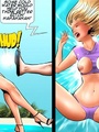 Super cute blonde babe gets her clothes - Picture 2