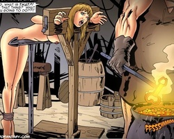 Perfect body slave girl giving an - BDSM Art Collection - Pic 6