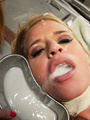 Madison James is tied up, sucks cock, - Picture 10