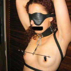 Blindfolded and bound amateur girlfriends - Unique Bondage - Pic 2
